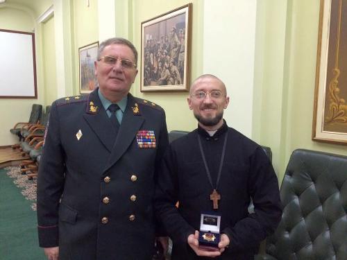 Капелана УГКЦ нагороджено орденом за заслуги перед Національною академією сухопутних військ.(ФОТО)